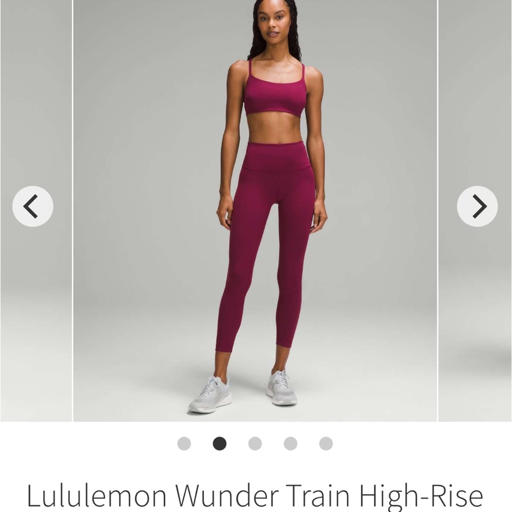 lululemon athletica Women's Leggings in Deep Berry